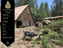 Tablet Screenshot of firstrainfarm.com